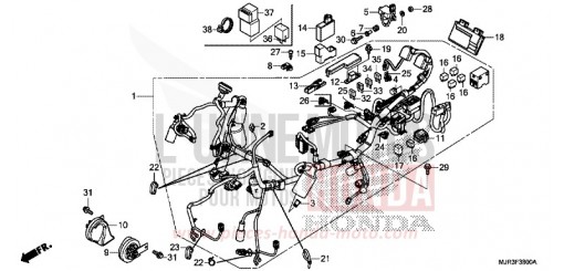 FAISCEAU DES FILS GL1800CF de 2015